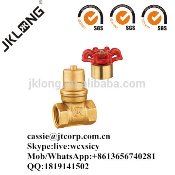 J1013 Brass magnetic lockable gate valve